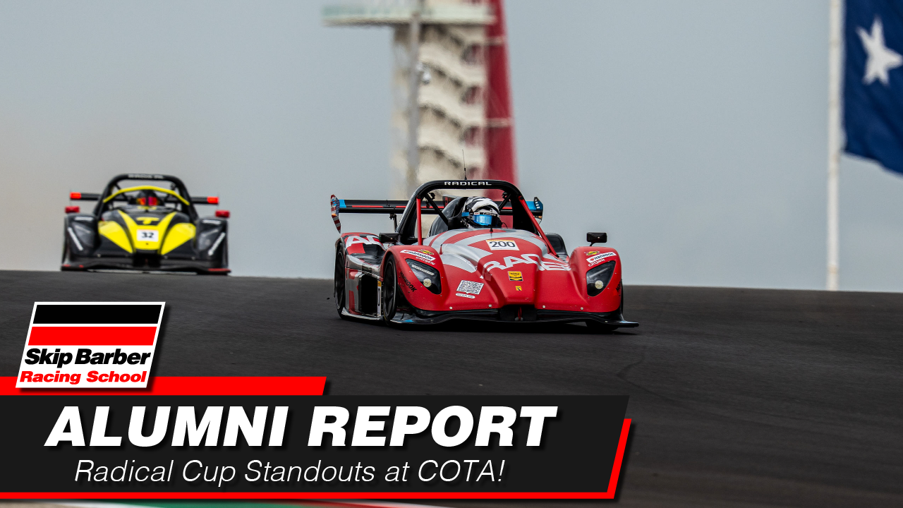 Radical Cup Standouts & NASCAR Success for Skip Barber Alumni!